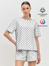 Женская пижама с шортами / Прозрачность