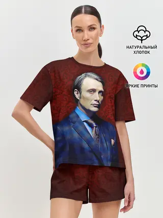 Женская пижама с шортами / Hannibal