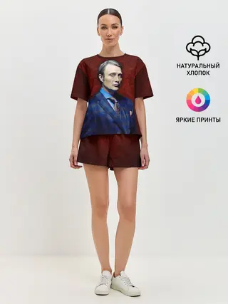 Женская пижама с шортами / Hannibal