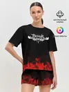 Женская пижама с шортами / Dethklok