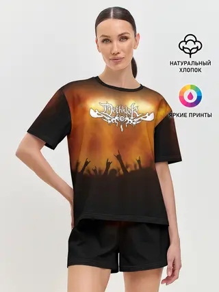 Женская пижама с шортами / Dethklok