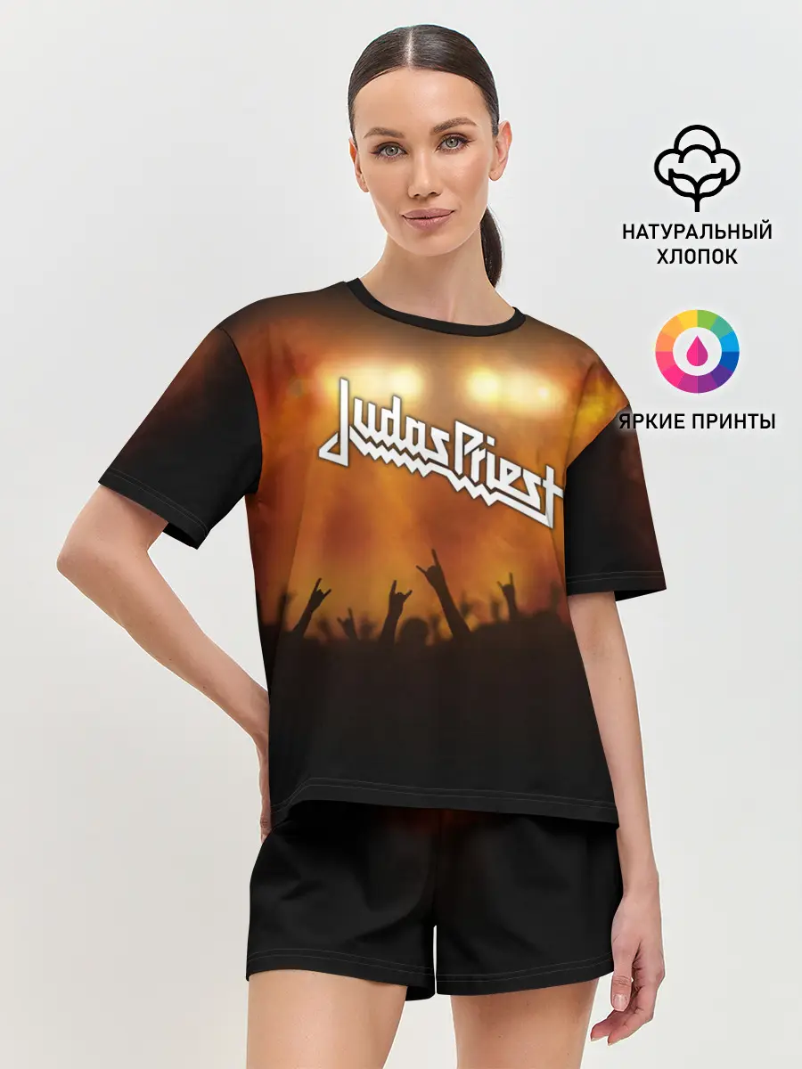 Женская пижама с шортами / Judas Priest