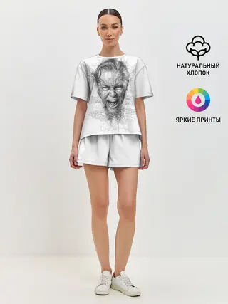 Женская пижама с шортами / Metallica James Alan Hatfield