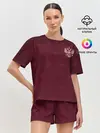 Женская пижама с шортами / Россия, форма