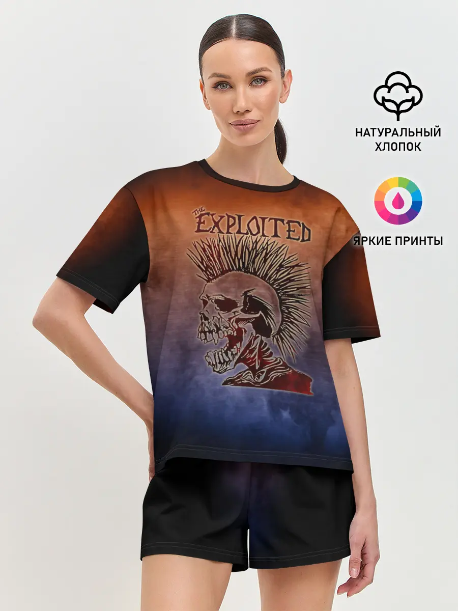 Женская пижама с шортами / The Exploited