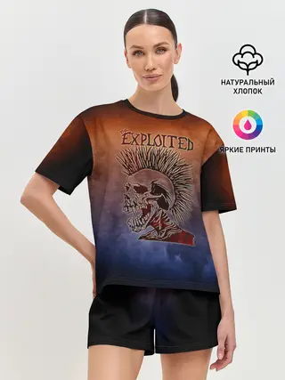 Женская пижама с шортами / The Exploited