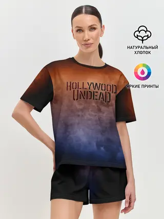Женская пижама с шортами / Hollywood Undead