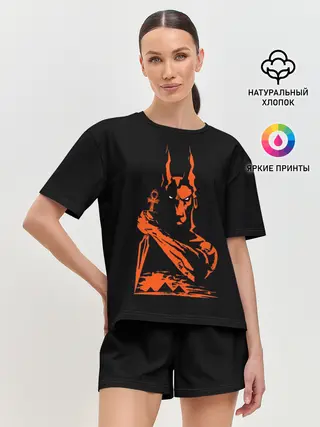 Женская пижама с шортами / Анубис