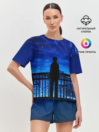 Женская пижама с шортами / Аниме ночь