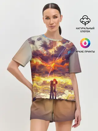 Женская пижама с шортами / The End