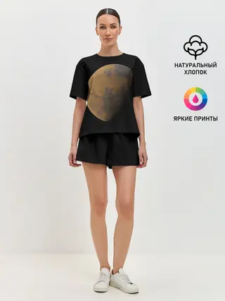 Женская пижама с шортами / Марс