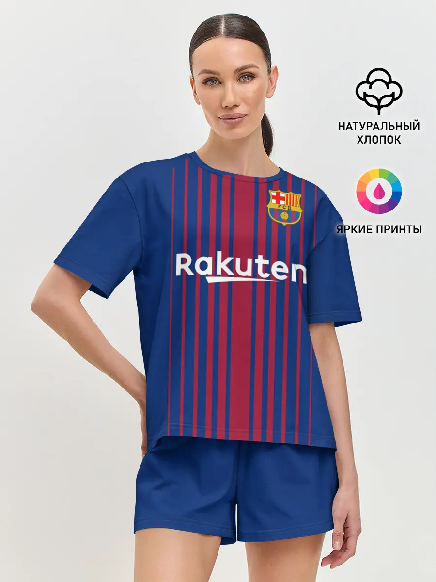 Женская пижама с шортами / Iniesta 17-18