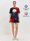 Женская пижама с шортами / Кит