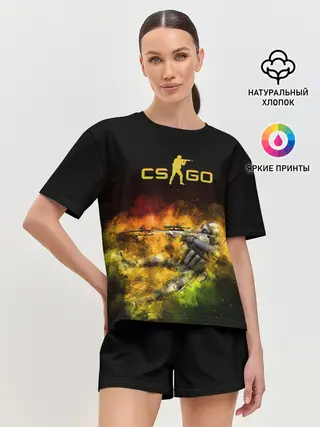 Женская пижама с шортами / Counter-Strike