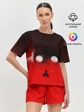 Женская пижама с шортами / Хаски Крот