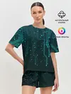 Женская пижама с шортами / В стиле Трон новое поколения