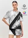 Женская пижама с шортами / просто краски