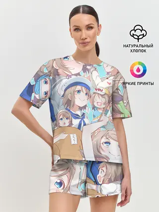 Женская пижама с шортами / You