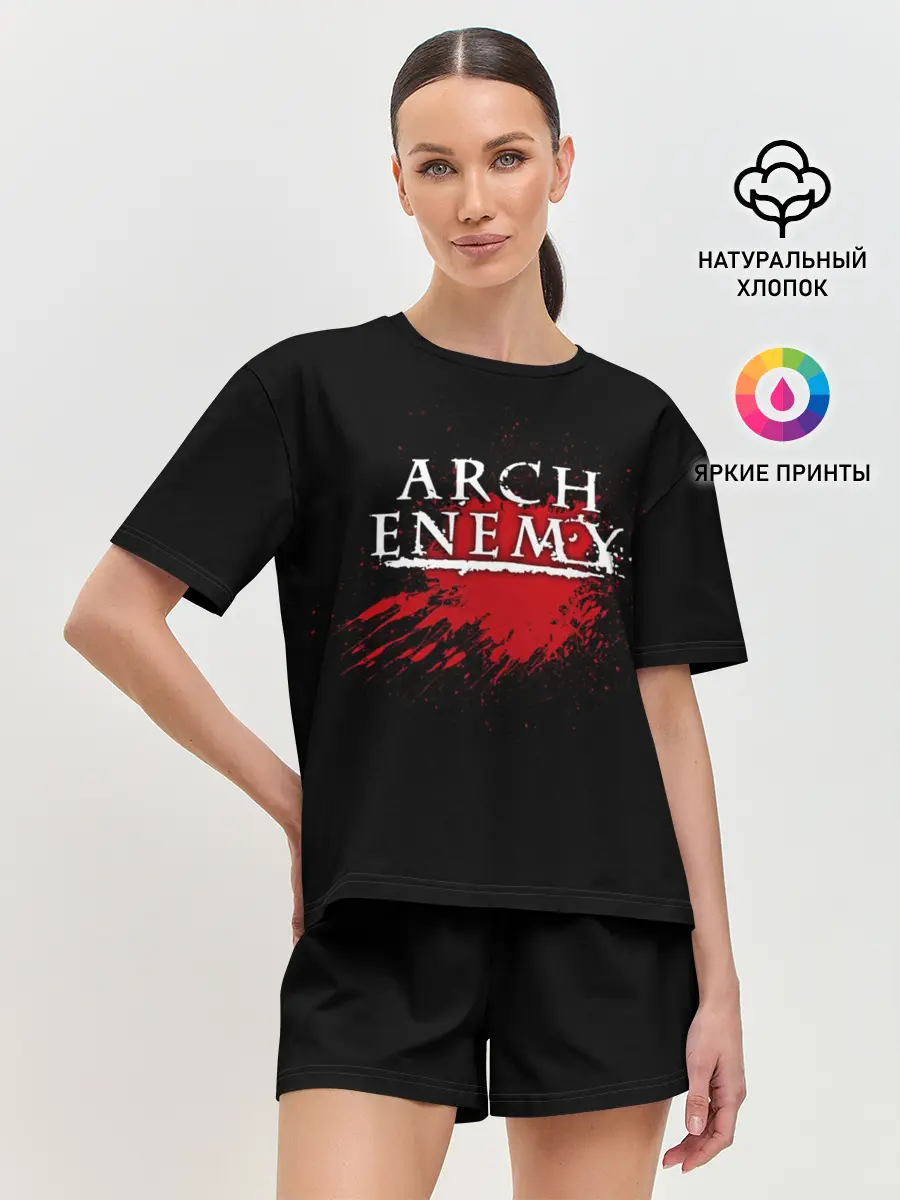 Женская пижама с шортами / Arch Enemy