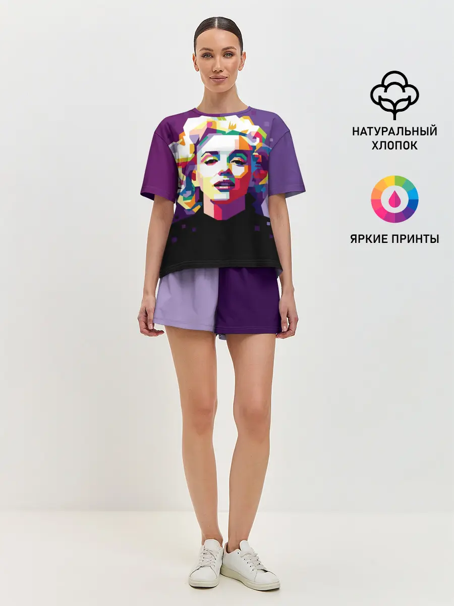 Женская пижама с шортами / Marilyn Monroe