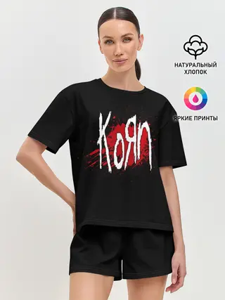 Женская пижама с шортами / Korn