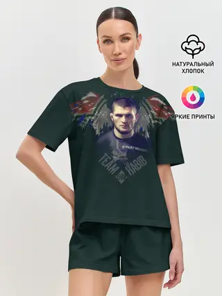 Женская пижама с шортами / Хабиб Нурмагомедов