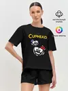 Женская пижама с шортами / Cuphead