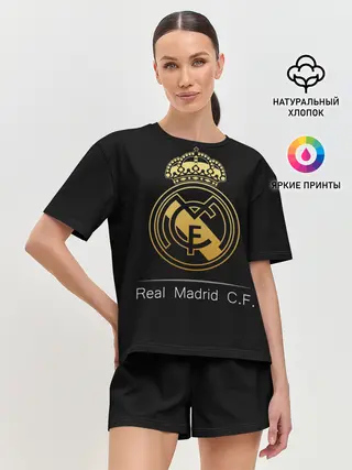 Женская пижама с шортами / Real Gold Edition