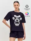 Женская пижама с шортами / Лев