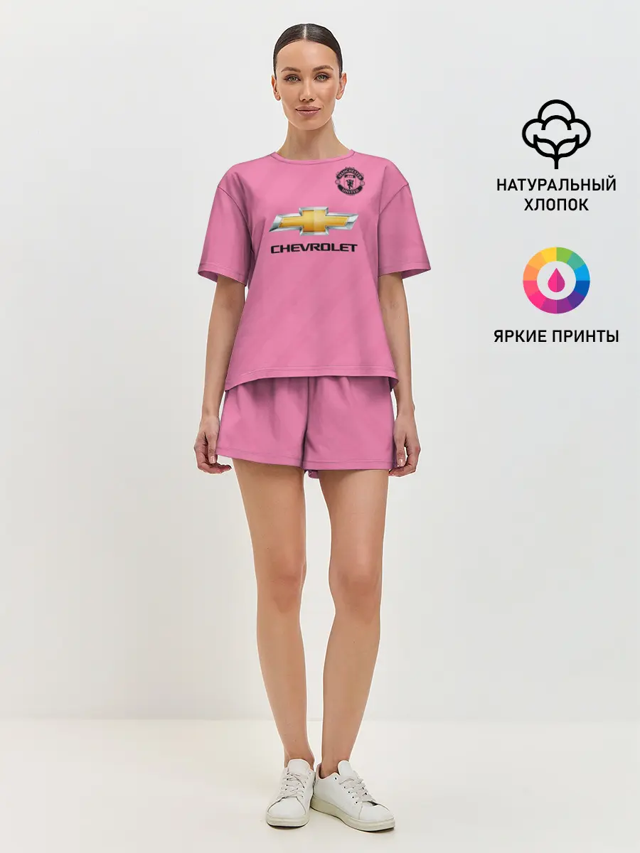 Женская пижама с шортами / Погба Форма Новая Third 18/19