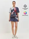Женская пижама с шортами / Милый во Франкcе