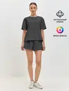 Женская пижама с шортами / Black&White 3