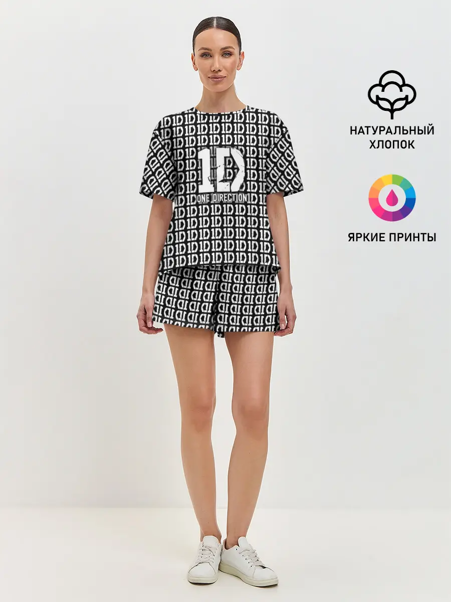 Женская пижама с шортами / One direction