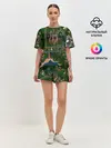 Женская пижама с шортами / Карта