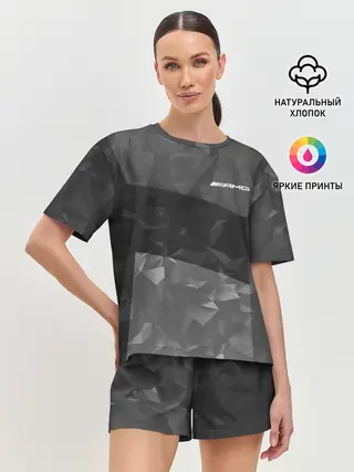Женская пижама с шортами / AMG SPORT