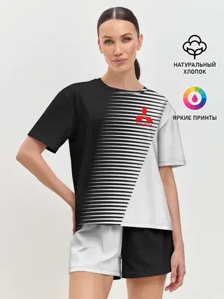 Женская пижама с шортами / MITSUBISHI SPORT