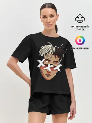 Женская пижама с шортами / XXXtentacion