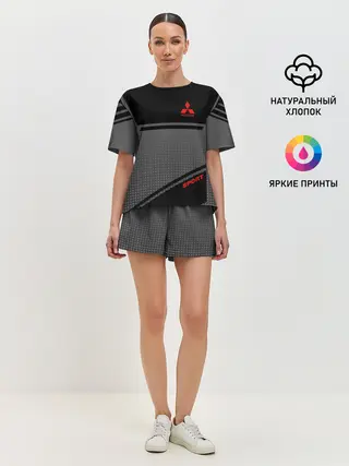 Женская пижама с шортами / MITSUBISHI SPORT
