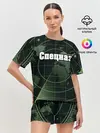 Женская пижама с шортами / Спецназ