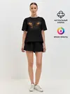 Женская пижама с шортами / Кошачий Взгляд