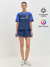 Женская пижама с шортами / Герб России