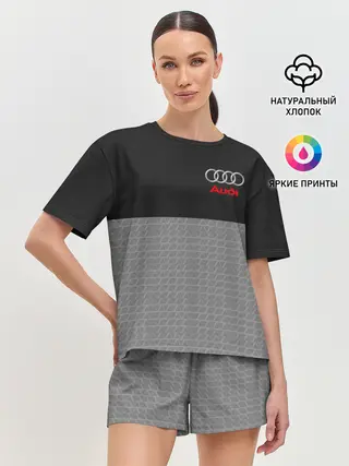 Женская пижама с шортами / AUDI | АУДИ