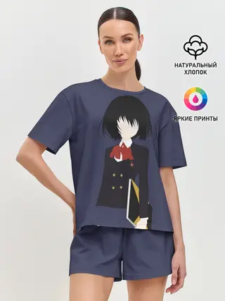 Женская пижама с шортами / Mei Misaki минимал