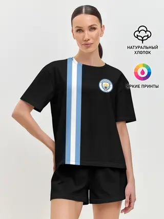 Женская пижама с шортами / Манчестер Сити