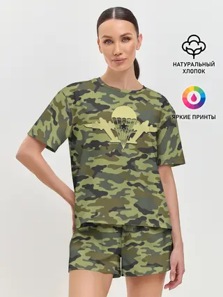 Женская пижама с шортами / ВДВ. Никто кроме нас