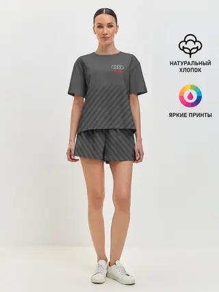 Женская пижама с шортами / AUDI SPORT