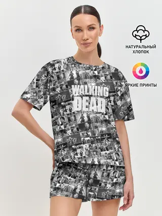Женская пижама с шортами / The Walking Dead