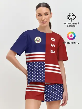 Женская пижама с шортами / USA