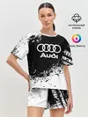 Женская пижама с шортами / Audi abstract sport