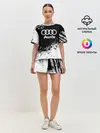 Женская пижама с шортами / Audi abstract sport